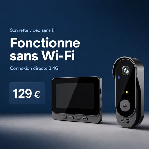 [Scale AI] benefits_list — SecuBell — Sonnette Vidéo Sans Fil 2.4G | Fonctionne Sans Wifi