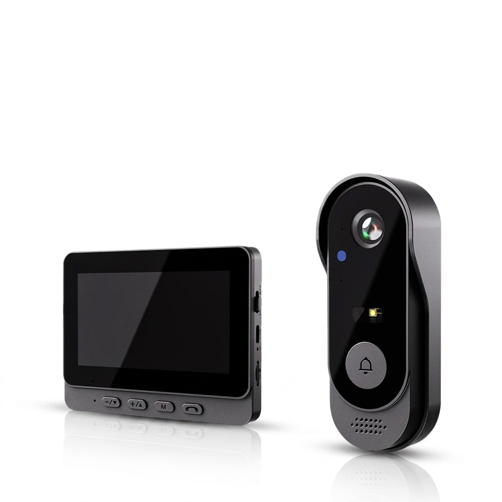 MySecuBell — Sonnette Vidéo Sans Fil 2.4G | Fonctionne Sans Wifi