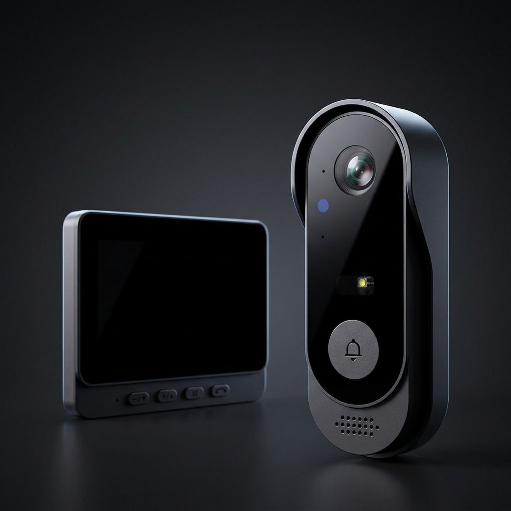 MySecuBell — Sonnette Vidéo Sans Fil 2.4G | Fonctionne Sans Wifi
